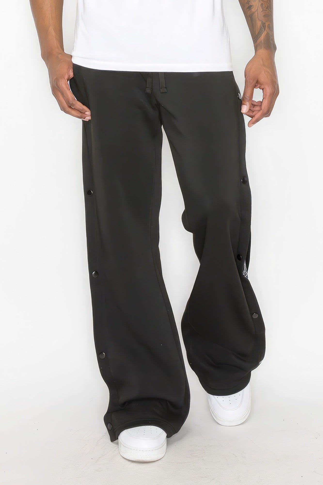 Flared Bandana Fleece Pants