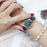 Women Round Analog Clock Ladies Fashion Wrist Watches