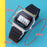 New Electronic Watches For Women Men Rose Gold Rubber Strap