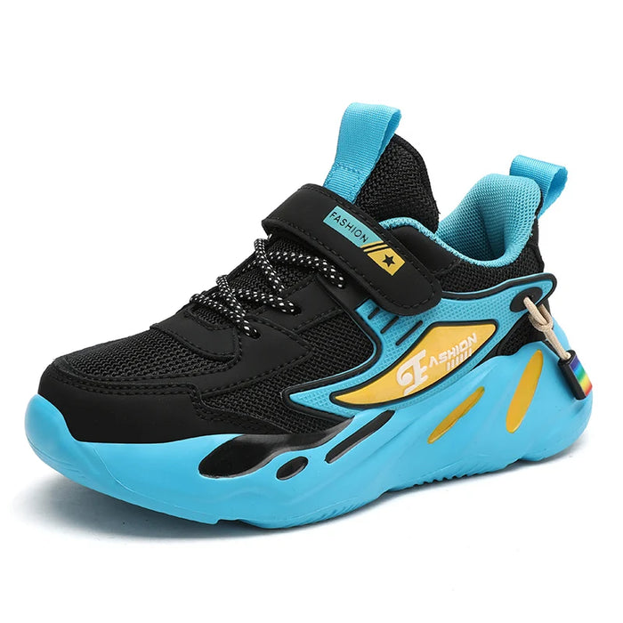 Kid Sneakers Sport Shoes For Boys Fashion Leather Children
