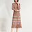 Ladies Dresses 2025 Elegant Casual Dresses Miyake Pleated