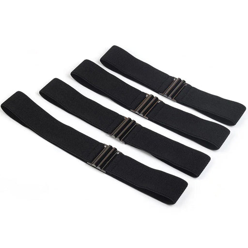 Women Elastic Band Wide Belts Simple Down Coat Waist Belt
