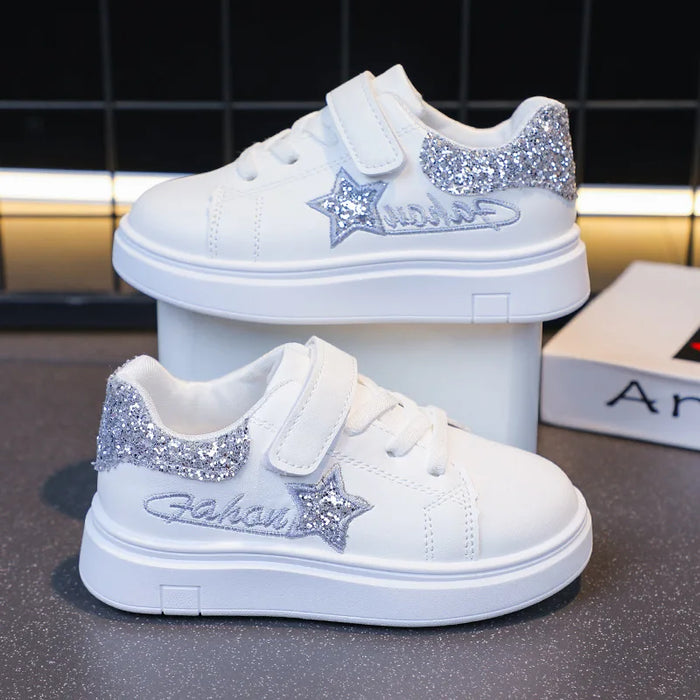 Kid Shoe Girl Small White Shoes New Leather Single Shoes