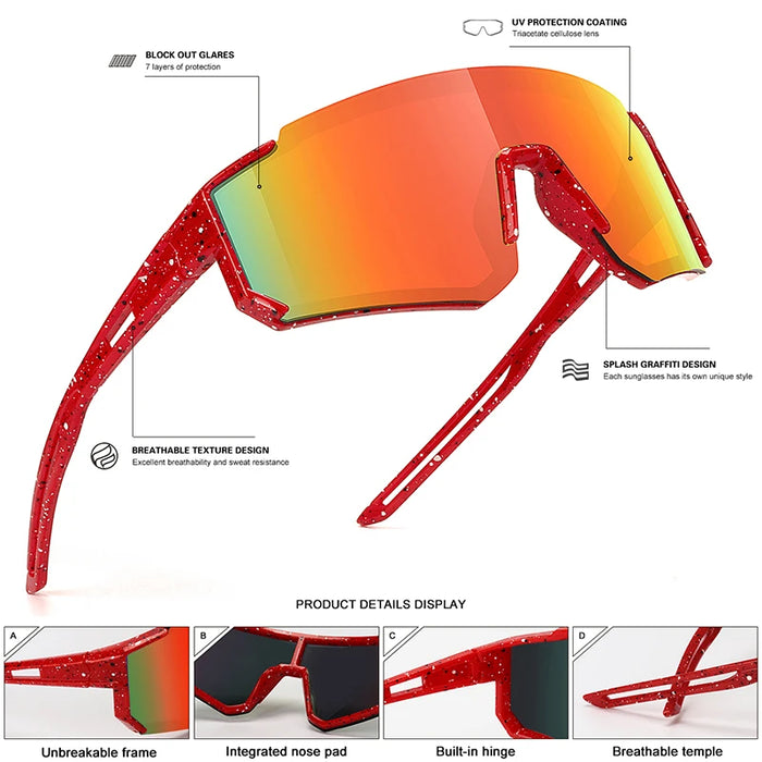 Youth Baseball Sunglasses For Boys Girls Softball Cycling