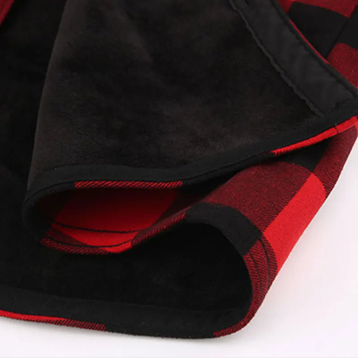 American Size Plus Fleece Thickened Large Size Autumn