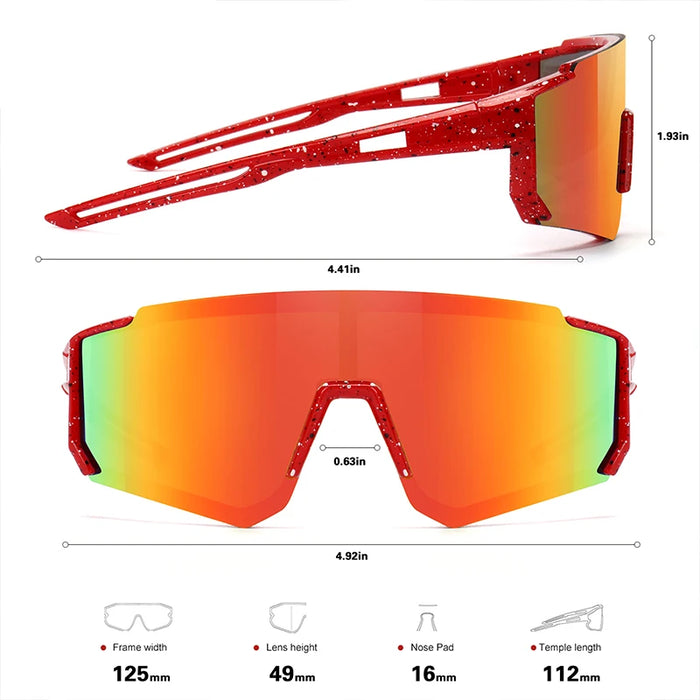 Youth Baseball Sunglasses For Boys Girls Softball Cycling