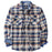 Magcomsen Autumn Windproof Mens Flannel Shirt Warm Long