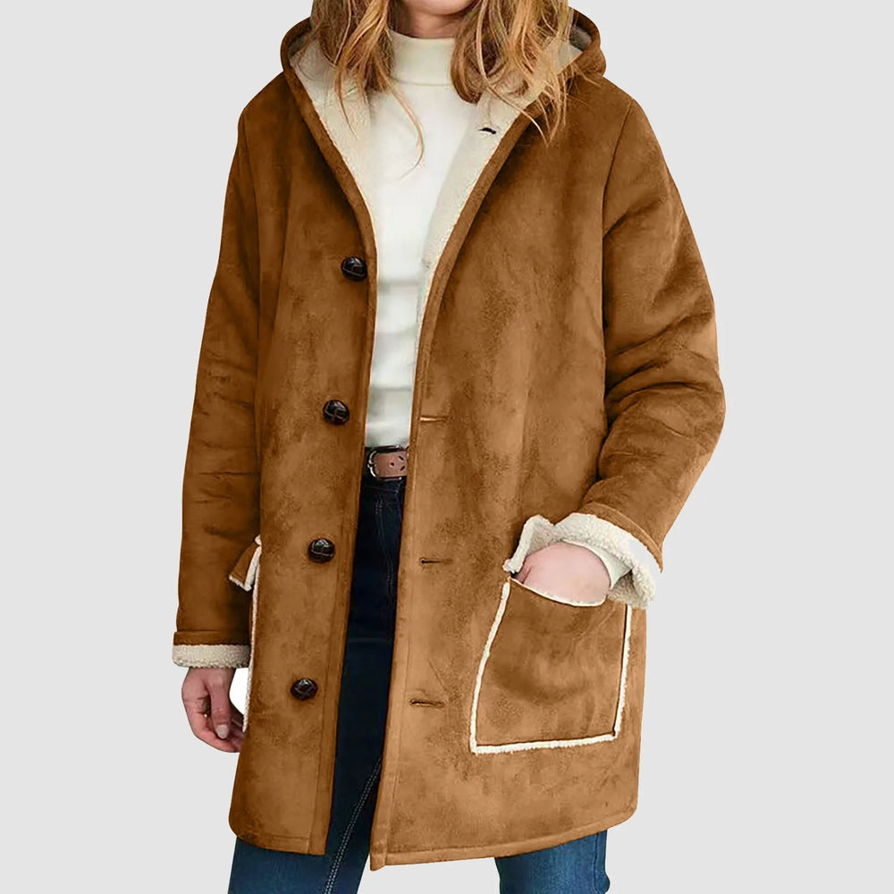 Winter Suede Leather Jackets For Women Streetwear Ladies