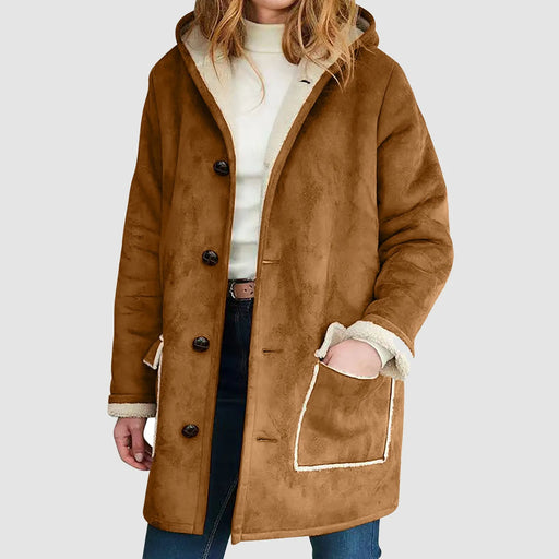 Winter Suede Leather Jackets For Women Streetwear Ladies