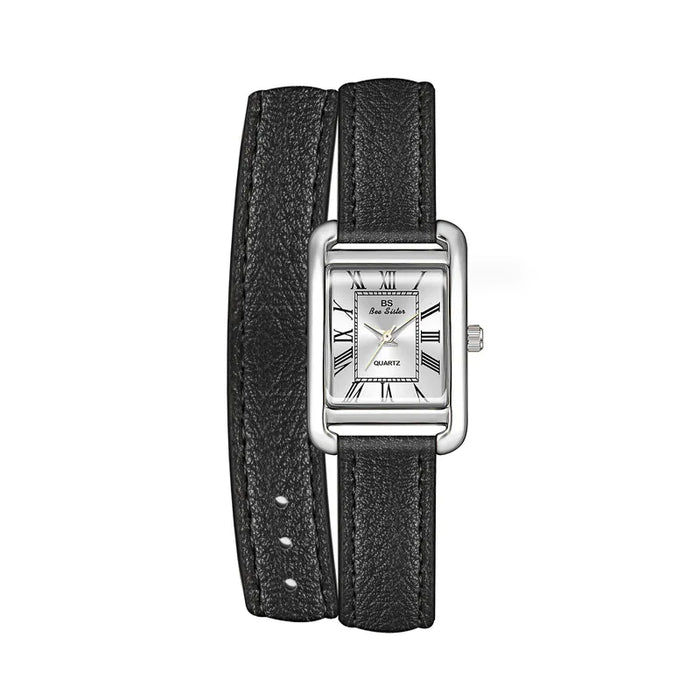 Womens Watch Elegant Retro Small Square Watch High Quality