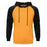 Hooded Sweatshirt For Men Color Block Casual Hoodie Basic