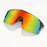 Sports Wrap Around Sunglasses For Women Men Large One Piece