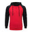Hooded Sweatshirt For Men Color Block Casual Hoodie Basic