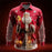 2026 New Mens Christmas Shirt Button Long Sleeve Fun