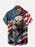 Hawaii Mens Shirt 3D Print National American Flag Short