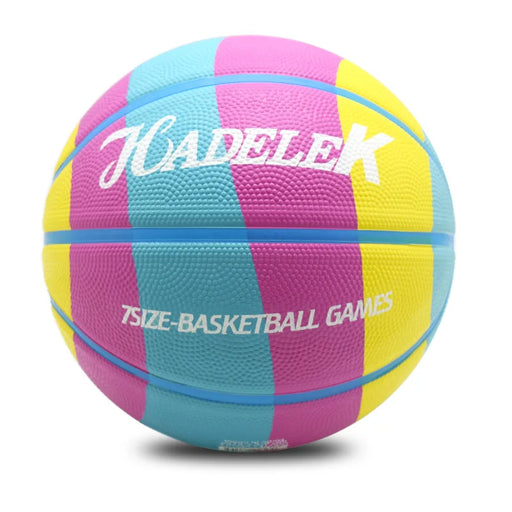 Kid Rubber Basketball Size 5 Primary School Outdoor