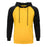Hooded Sweatshirt For Men Color Block Casual Hoodie Basic