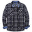 Magcomsen Autumn Windproof Mens Flannel Shirt Warm Long