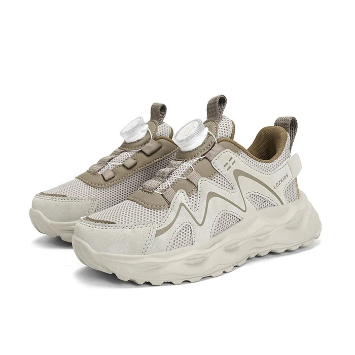 Kid Sneakers Sport Shoes For Boys Fashion Leather Children