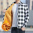 Autumn Winter New Fashion Trend Thickened Warm Plaid Shirt