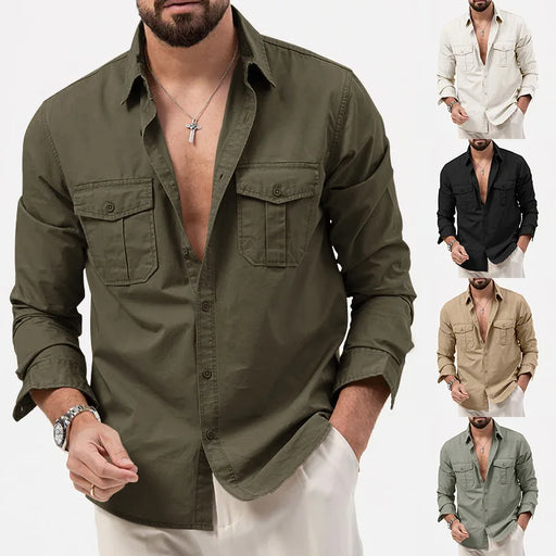 Men Shirt Mens Business Casual Shirts 2026 New Arrival Men