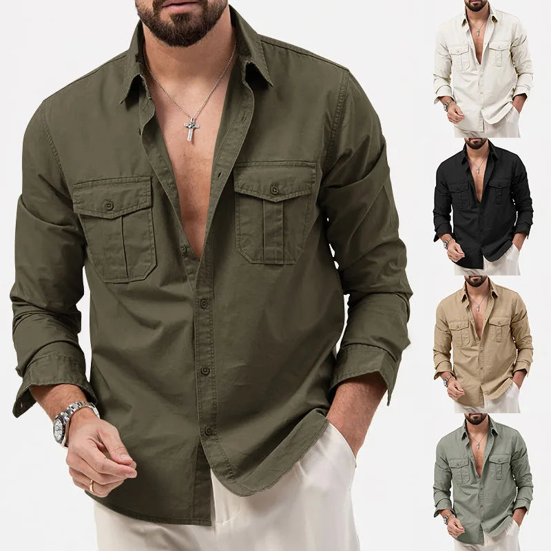 Men Shirt Mens Business Casual Shirts 2026 New Arrival Men