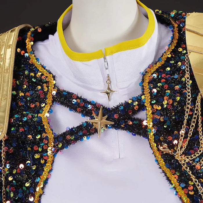 Kid Girls Rumi K Pop Demon Hunter Cosplay Kids Black Gloden