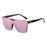 Heat Wave Luxury Brand Design One Piece Fashionable Glasses