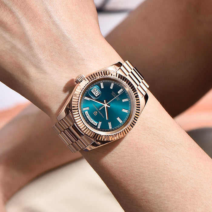 2025 New Pagani Design Luxury Men Mechanical Watches Rose