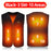 10 Areas Heated Vest Men Women Usb Electric Self Heating