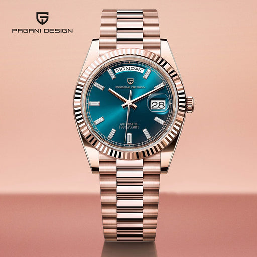 2025 New Pagani Design Luxury Men Mechanical Watches Rose