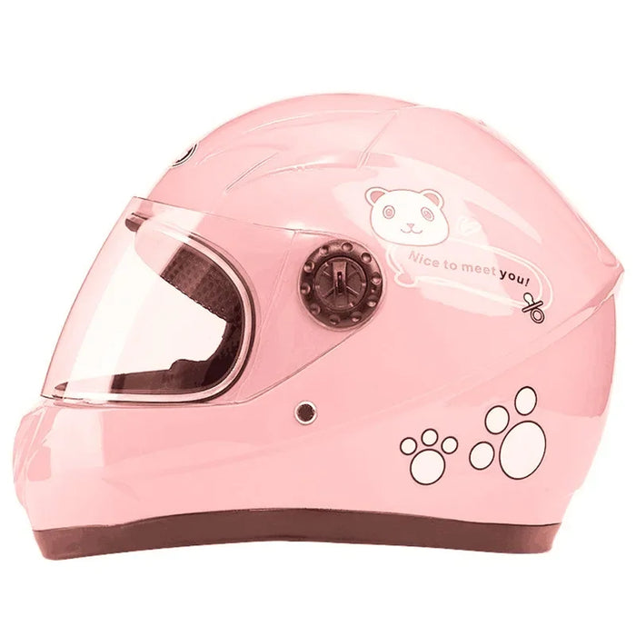 Kid Child Motorcycle Helmet Detachable Full Face Helmet