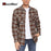 Magcomsen Autumn Windproof Mens Flannel Shirt Warm Long