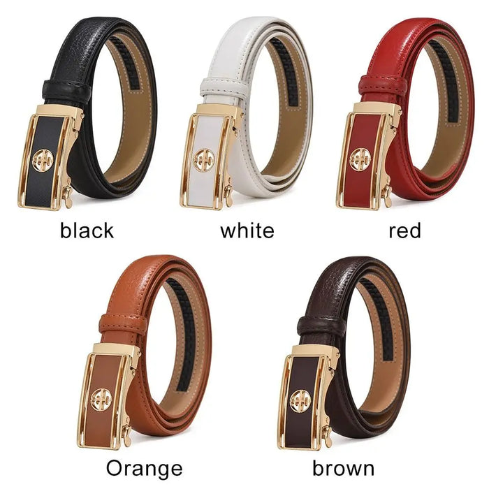 Women Belt Luxury Famous Designer Brand Real Genuine