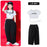Kid Kpop Hip Hop Clothing White Black Lace Up Crop Top T