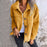 Faux Lamb Wool Warm Coats Womens Korean Button Down Lapel