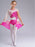 Kid Girl Lyrical Modern Dance Costume One Shoulder Tiered