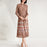 Ladies Dresses 2025 Elegant Casual Dresses Miyake Pleated