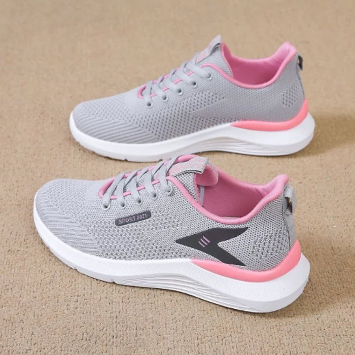 The Womens Walking Shoes Have A Soft And Slip Resistant