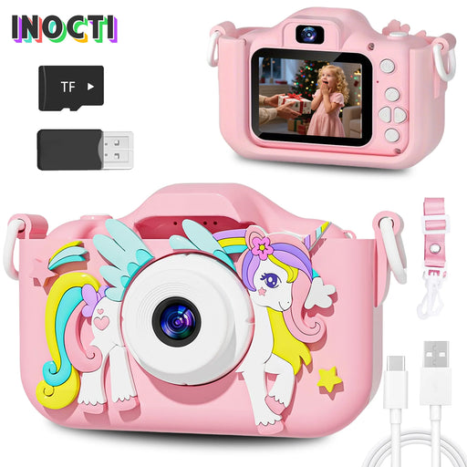 Kids Camera Toys 2 Inch Ips Screen Digital Cameras