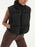 Women S Winter Quilted Waistcoat Solid Color Lightweight