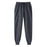 Plain Fleece Sweatpants Men Sportswear Black Jogging Pants