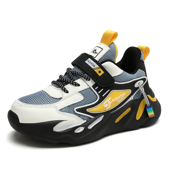 Kid Sneakers Sport Shoes For Boys Fashion Leather Children