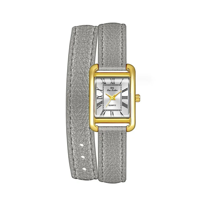 Womens Watch Elegant Retro Small Square Watch High Quality