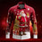 2026 New Mens Christmas Shirt Button Long Sleeve Fun