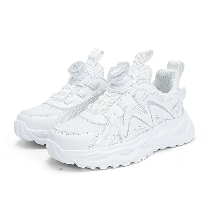 Kid Sneakers Sport Shoes For Boys Fashion Leather Children