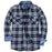 Magcomsen Autumn Windproof Mens Flannel Shirt Warm Long