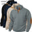 New Mens Heavyweight Sweatshirt Casual Long Sleeve Stand