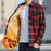 Autumn Winter New Fashion Trend Thickened Warm Plaid Shirt