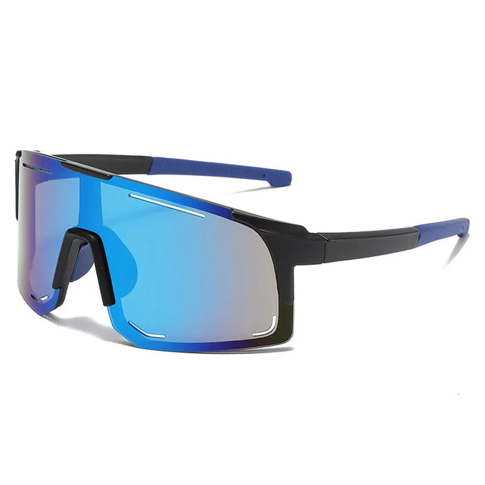 Sports Wrap Around Sunglasses For Women Men Large One Piece